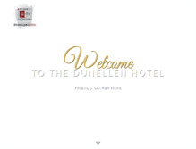 Tablet Screenshot of dunellenhotel.com